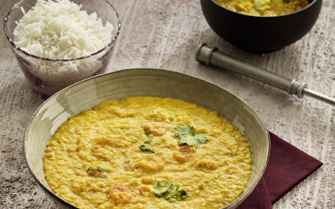 DAL DE LENTEJAS ROJAS (DHABA DHAL)