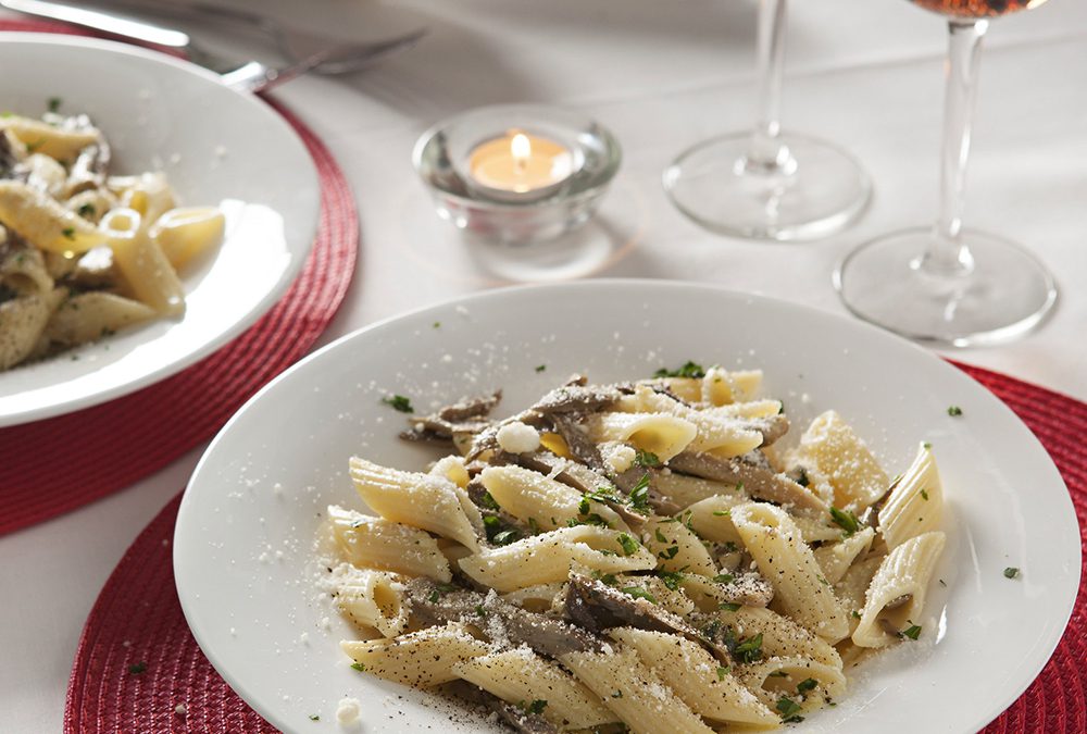 PENNE RIGATE CON SETAS