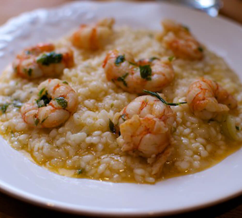 Risotto De Camarones Tulio Recomienda at Karrie Keane blog