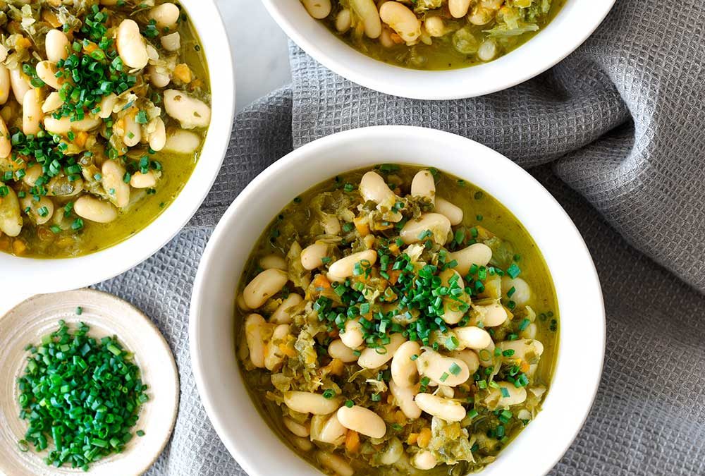 GUISO DE POROTOS CON ACELGA